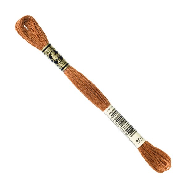 DMC Broderigarn - Nr 301 - Rust - 8 m.