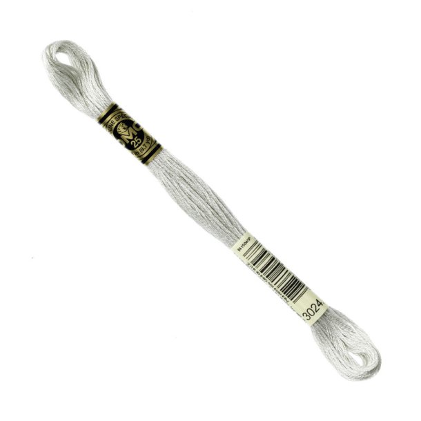 DMC Broderigarn - Nr 3024 - Lys Perlegr - 8 m