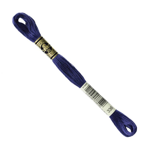 DMC Broderigarn - Nr 336 - Mrkebl - 8 m