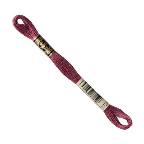 DMC Broderigarn - Nr 3726 - Terracotta - 8 m.