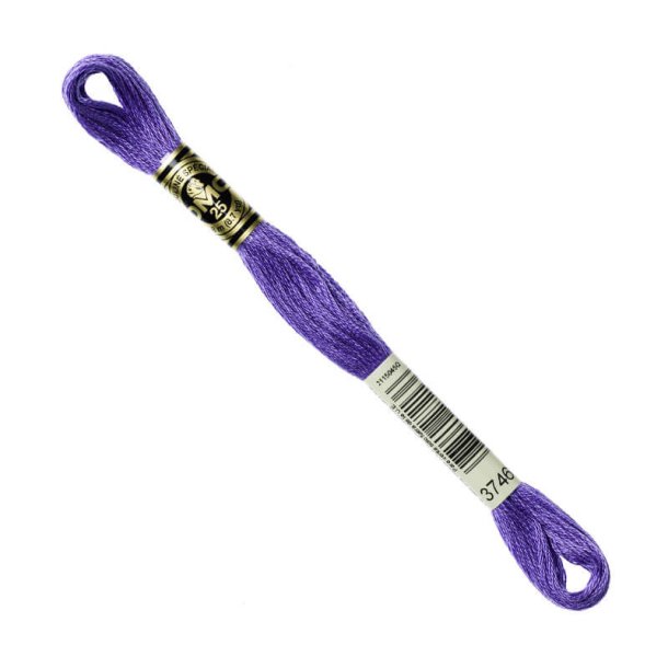DMC Broderigarn - Nr 3746 - Lavendel - 8 m.