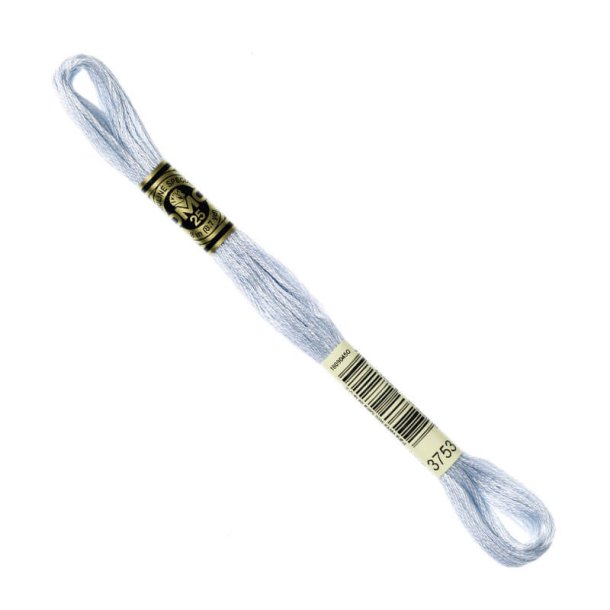 DMC Broderigarn - Nr 3753 - Lys Blgr - 8 m