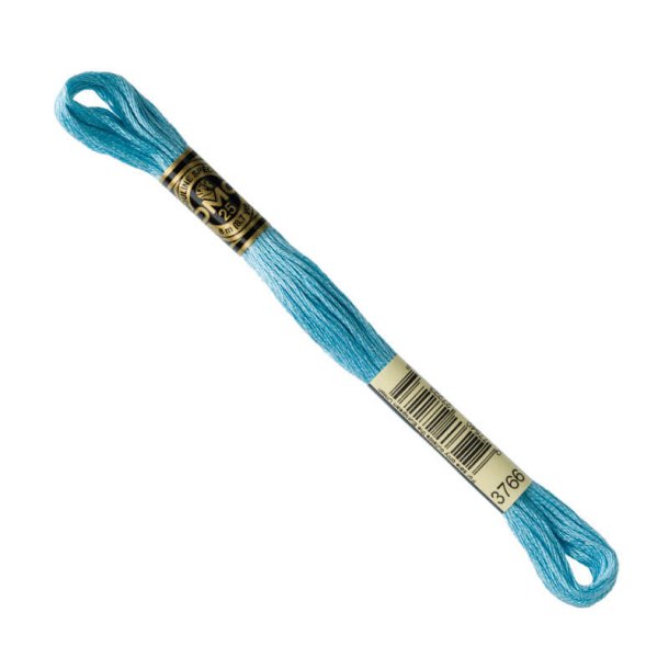 DMC Broderigarn - Nr 3766 - Havbl - 8 m
