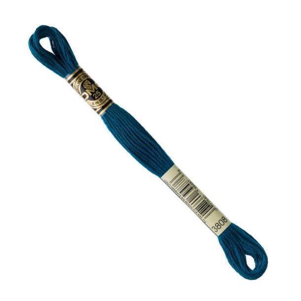 DMC Broderigarn - Nr 3808 - Flaskegrn - 8 m.