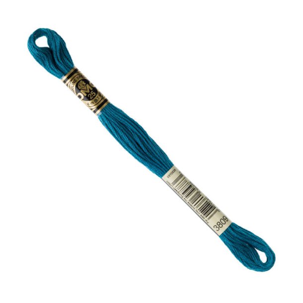 DMC Broderigarn - Nr 3809 - Lys Petrol - 8 m.