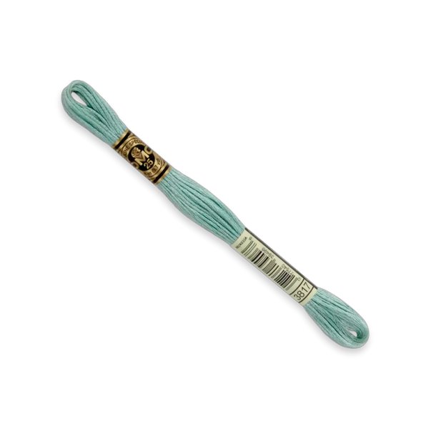 DMC Broderigarn - Nr 3817 - Lys Stvet Grn - 8 m.