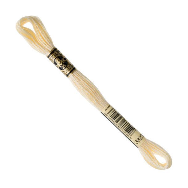 DMC Broderigarn - Nr 3823 - Lysegul - 8 m.