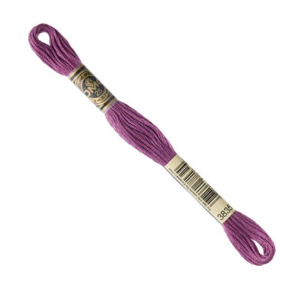 DMC Broderigarn - Nr 3835 - Blomme - 8 m.