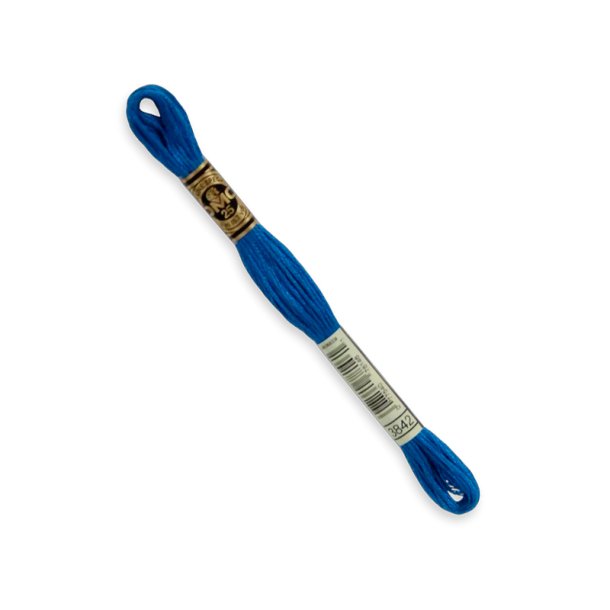 DMC Broderigarn - Nr 3842 - Safir - 8 m.