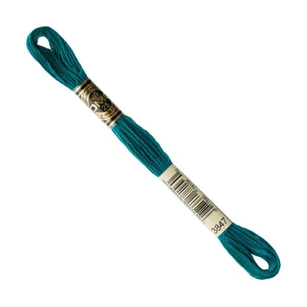 DMC Broderigarn - Nr 3847 - Sgrn - 8 m.