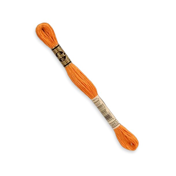 DMC Broderigarn - Nr 3853 - Stvet Orange - 8 m.