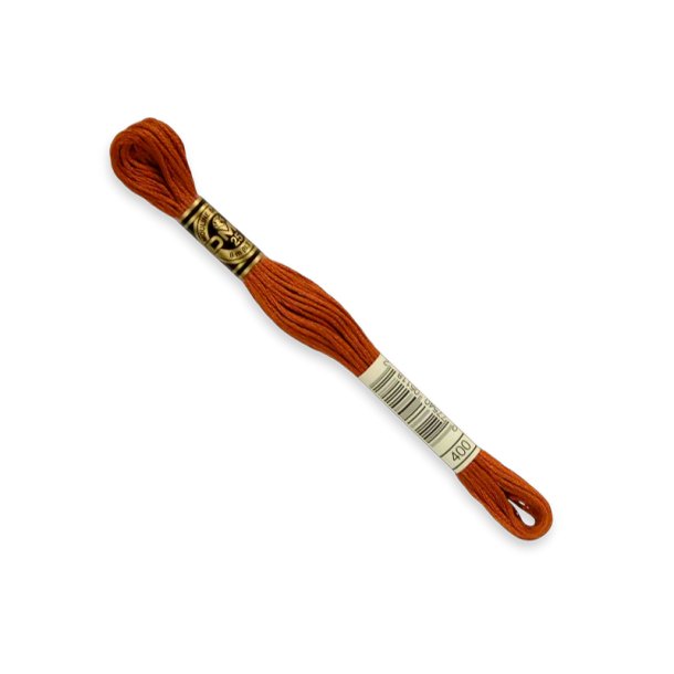 DMC Broderigarn - Nr. 400 - Kastanje Brun - 8 m.