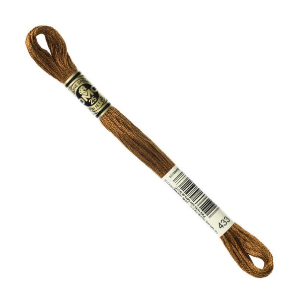 DMC Broderigarn - Nr 433 - Mokka - 8 m.