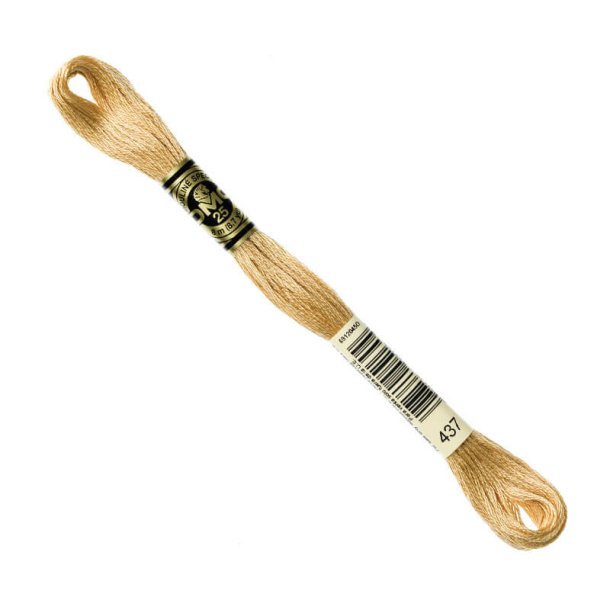 DMC Broderigarn - Nr 437 - Lys Eg - 8 m.