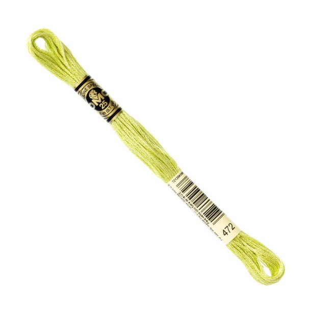 DMC Broderigarn - Nr 472 - Gulgrn - 8 m.