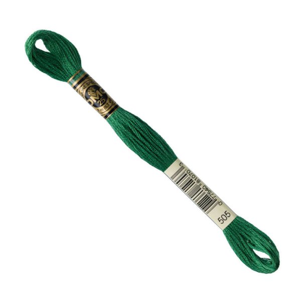 DMC Broderigarn - Nr 505 - Fyrgr�n - 8 m.