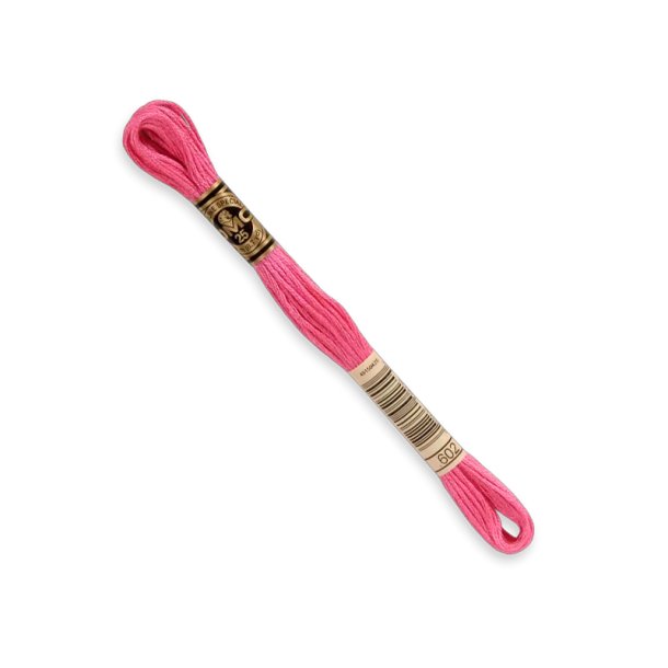 DMC Broderigarn - Nr 602 - Pink - 8 m.