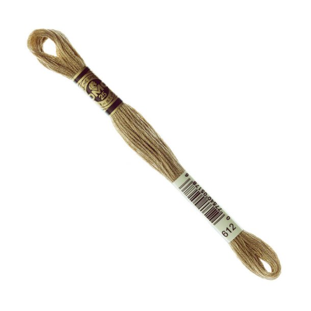 DMC Broderigarn - Nr 612 - Lysebrun - 8 m.