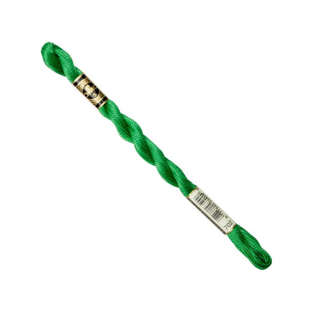 DMC Broderigarn - Nr 702 - blegrn - 8 m.