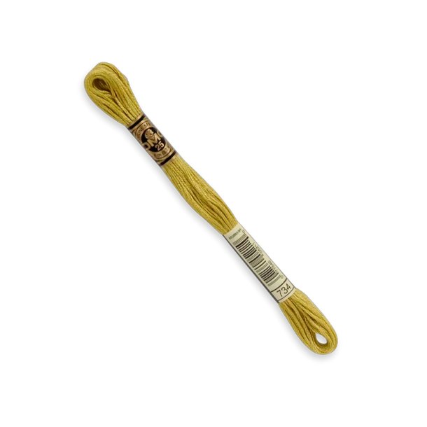 DMC Broderigarn - Nr 734 - Lys Khaki  - 8 m.