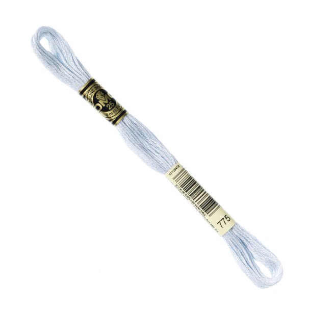 DMC Broderigarn - Nr 775 - Lys Isbl - 8 m