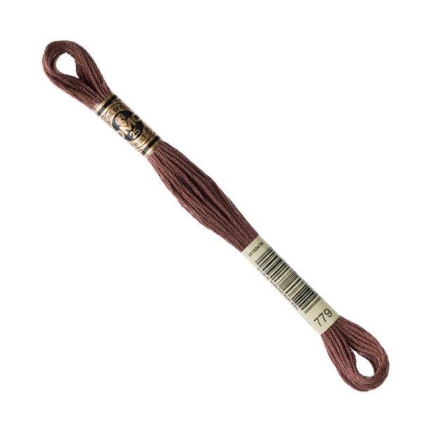 DMC Broderigarn - Nr 779 - Drue - 8 m.