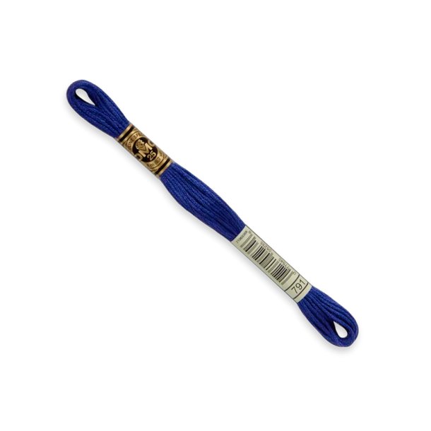 DMC Broderigarn - Nr 791 - Midnatsbl - 8 m