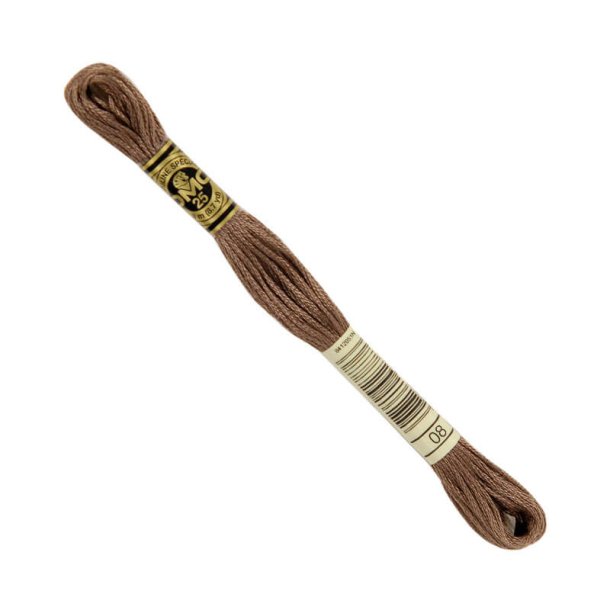 DMC Broderigarn - Nr. 08 - Lder - 8 m.