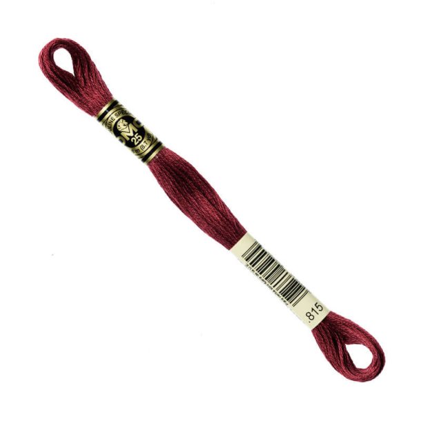 DMC Broderigarn - Nr 815 - Vinrd - 8 m.