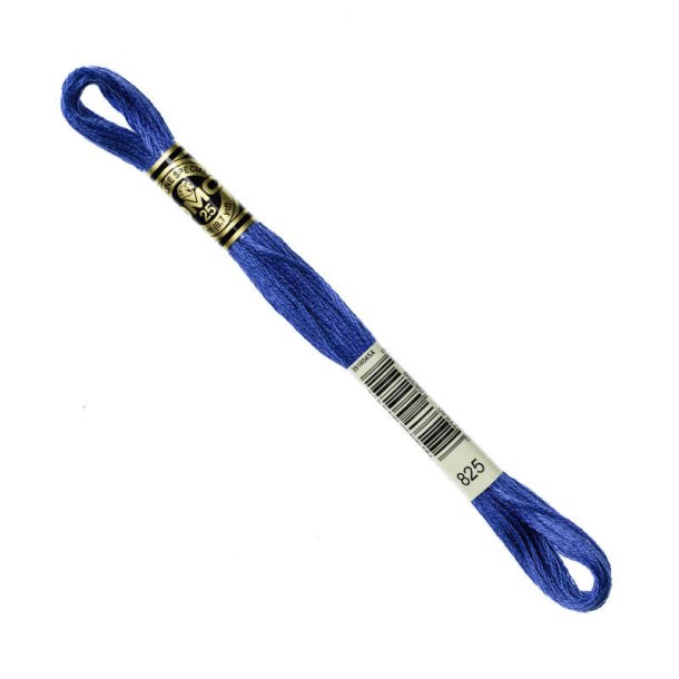 DMC Broderigarn - Nr 825 - Bl - 8 m