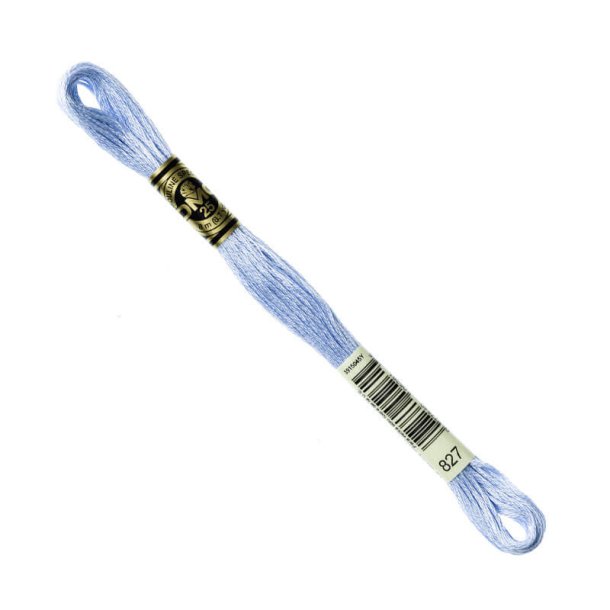 DMC Broderigarn - Nr 827 - Lysebl - 8 m