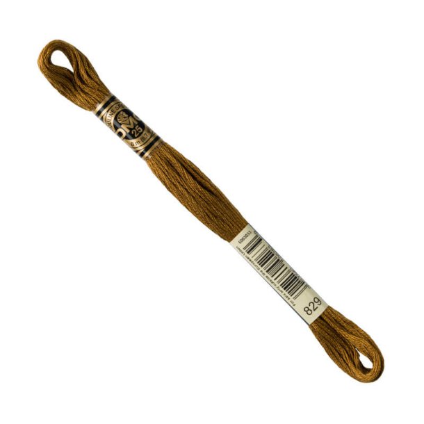 DMC Broderigarn - Nr 829 - Brun - 8 m.