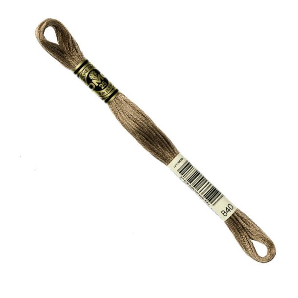 DMC Broderigarn - Nr 840 - M�rk Beige - 8 m.