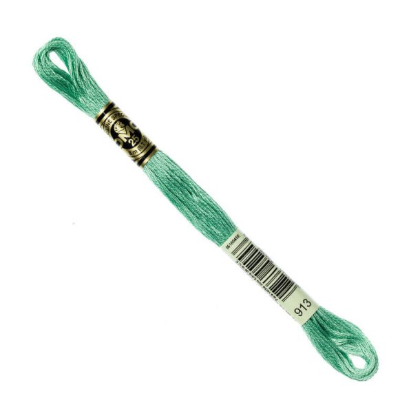 DMC Broderigarn - Nr 913 - Mintgrn - 8 m.