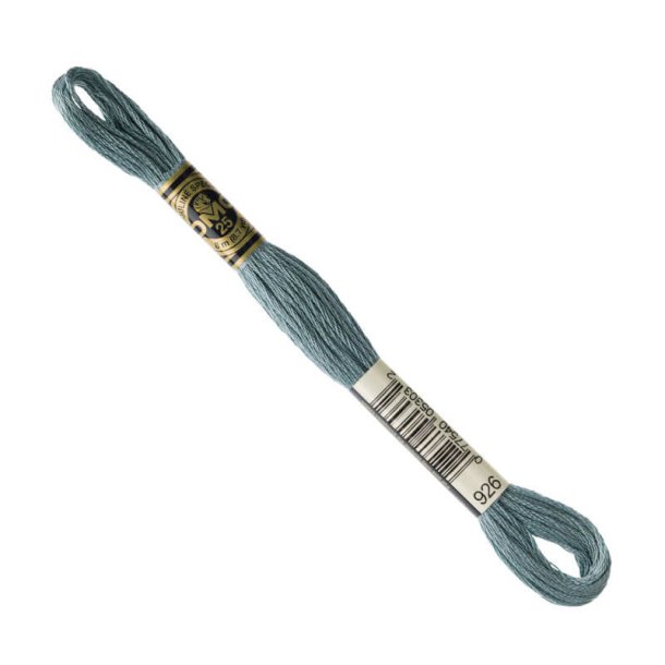 DMC Broderigarn - Nr 926 - Aqua Gr - 8 m