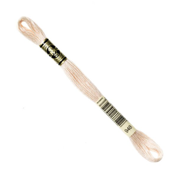 DMC Broderigarn - Nr 948 - Lys Pudder - 8 m.