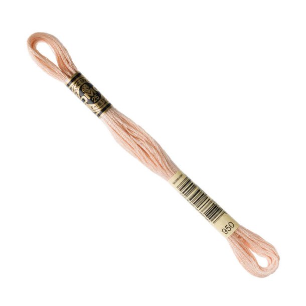DMC Broderigarn - Nr 950 - Lys Pudder - 8 m.