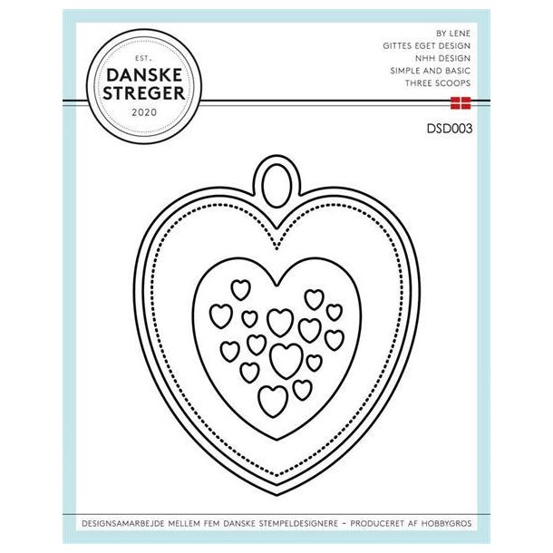 Danske Streger - Die - K�rlighed / Hjerte - DSD003