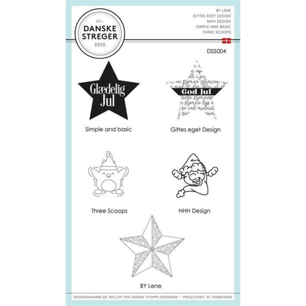 Danske Streger - Stempel - Jul