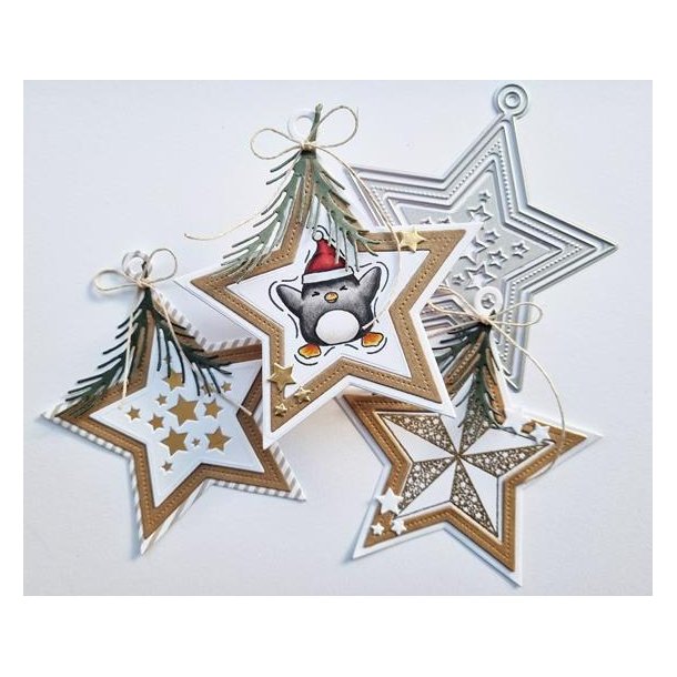 Danske Streger - Stempel - Jul