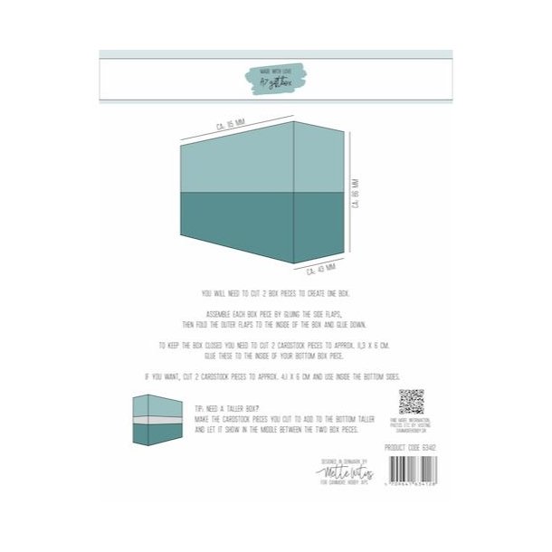 Made With Love - Die - A7 giftbox