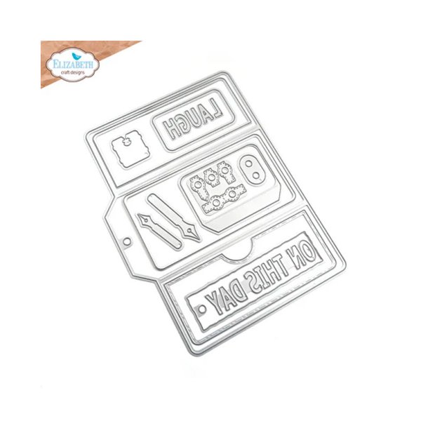 Elizabeth Craft Designs - Die - Planner - Favorite Humans Dies Tag Folder (2144)