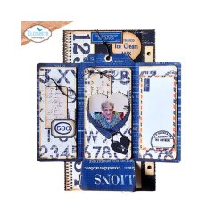 Elizabeth Craft Designs - Die - Planner - Favorite Humans Dies Tag Folder (2144)