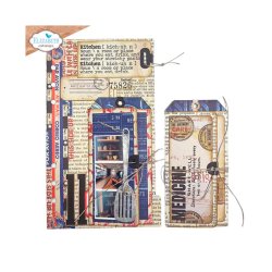 Elizabeth Craft Designs - Die - Planner - Favorite Humans Dies Tag Folder (2144)