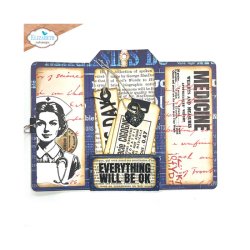 Elizabeth Craft Designs - Die - Planner - Favorite Humans Dies Tag Folder (2144)