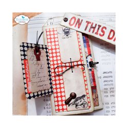 Elizabeth Craft Designs - Die - Planner - Favorite Humans Dies Tag Folder (2144)