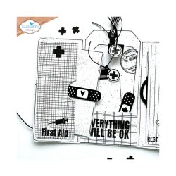 Elizabeth Craft Designs - Die - Planner - Favorite Humans Dies Tag Folder (2144)