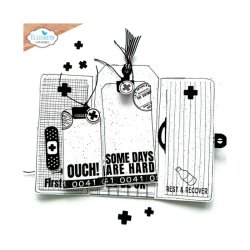 Elizabeth Craft Designs - Die - Planner - Favorite Humans Dies Tag Folder (2144)