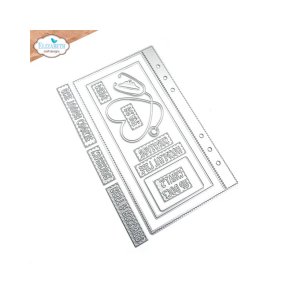 Elizabeth Craft Designs - Die - Planner - Favorite Humans Dies What's Up Doc (2143)