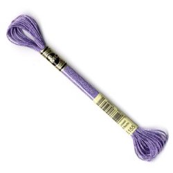 DMC Broderigarn - Nr E155 - Metallic Amethyst - 8 m.